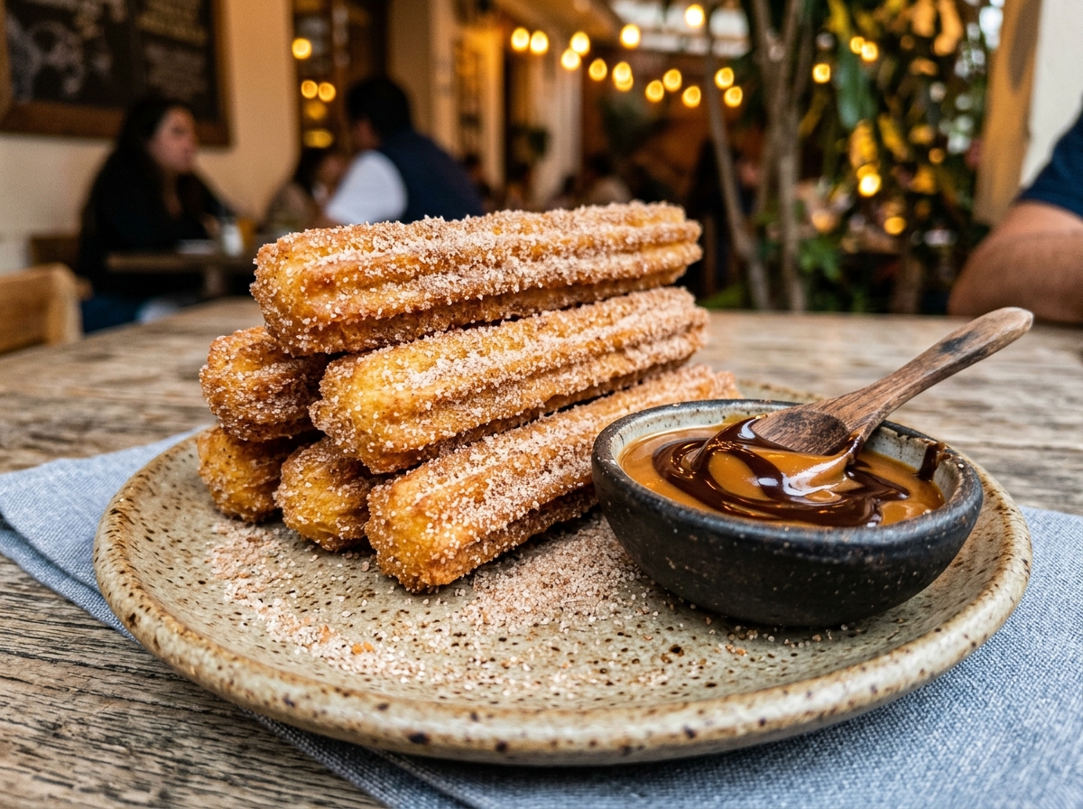 Warm Cinnamon Churros