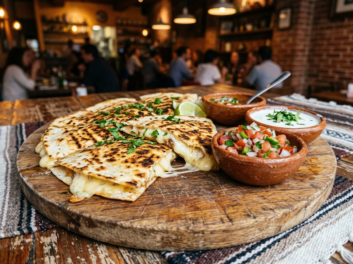 Sizzling Quesadillas
